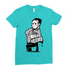 too lazy Ladies Fitted T-Shirt