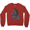 kaiju wave Crewneck Sweatshirt