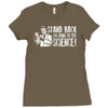 stand back i'm going try science Ladies Fitted T-Shirt