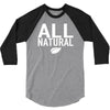 all natural 3/4 Sleeve Shirt