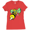 bumble bee Ladies Fitted T-Shirt