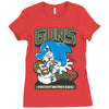 anti dauphin violeurs Ladies Fitted T-Shirt
