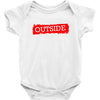 think outside the box thinker Baby Onesie