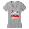 xmas gift the best Women's V-Neck T-Shirt