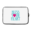 bless your heart Laptop sleeve