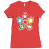 big bang theory sheldon rock Ladies Fitted T-Shirt