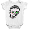 punk zombie baseball Baby Onesie