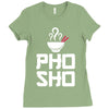 asian food humor chopsticks Ladies Fitted T-Shirt