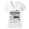 stand up paddle Women's V-Neck T-Shirt