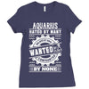 Aquarius Hated By Many Wanted By Plenty Ladies Fitted T-Shirt