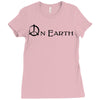 peace on earth Ladies Fitted T-Shirt