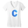 c 3d Women's V-Neck T-Shirt