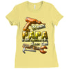 wenn papa Ladies Fitted T-Shirt