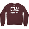 wm 74 germany world cup 1974 retro football Crewneck Sweatshirt