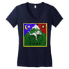 Bicycle Day T-shirt - 1943 Vintage (Albert Hofmann LSD) Women's V-Neck T-Shirt