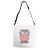 pork cho Adjustable Strap Totes