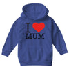 i love mum Youth Hoodie