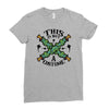this is not a costume Ladies Fitted T-Shirt