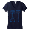 sketch of piston Women's V-Neck T-Shirt