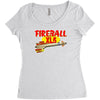 gildan fireball  ideal gift, birthday present Women's Triblend Scoop T-shirt