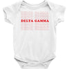 Delta Gamma Baby Bodysuit