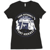 your authority is not recognized in fort kickass Ladies Fitted T-Shirt