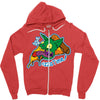 pizza time! Zipper Hoodie