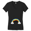 You're Looking At A Rainbow Women's V-Neck T-Shirt