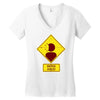 head shot Women's V-Neck T-Shirt