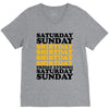 saturday sunday shitday V-Neck Tee