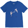 swan kick V-Neck Tee