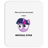 twilight has special eyes Mousepad