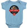 skull splitter beer label ideal birthday present or gift Baby Bodysuit