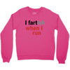 funny i fartlek Crewneck Sweatshirt
