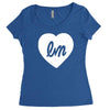 little mix logo heart Women's Triblend Scoop T-shirt