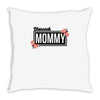 blessed mommy  flower Throw Pillow