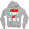 ny state of mind Zipper Hoodie