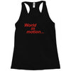 world in motion england italia 90 world cup football retro Racerback Tank