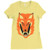 cursed fox Ladies Fitted T-Shirt