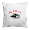 california Throw Pillow
