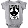 save the vinyl Baby Onesie