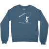 angel ,funshirt,petrie heil,fische,lustig,shirt,witzig,angelverein,neu Crewneck Sweatshirt