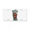 delicious aqua teens License Plate