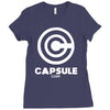 capsule corps dbz dragon ball manga anime Ladies Fitted T-Shirt