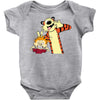 Calvin and hobbes Baby Onesie