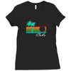 cabo san lucas distressed Ladies Fitted T-Shirt
