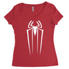 spiderman logo avengers marvel comics gift Women's Triblend Scoop T-shirt