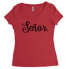 senor Women's Triblend Scoop T-shirt