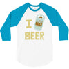 i beer beer 3/4 Sleeve Shirt