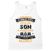 Super Cool Son Of A Freaking Awesome Mom Tank Top